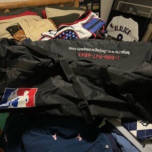 Black Sports Duffel Bag